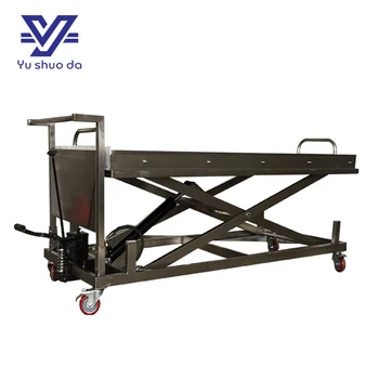 Funeral Stretcher Morgue Dead Body Trolley - Buy Morgue,Funeral ...