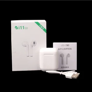 I11 I12 TWS V5.0 Sport Wireless Earbuds Charging Case