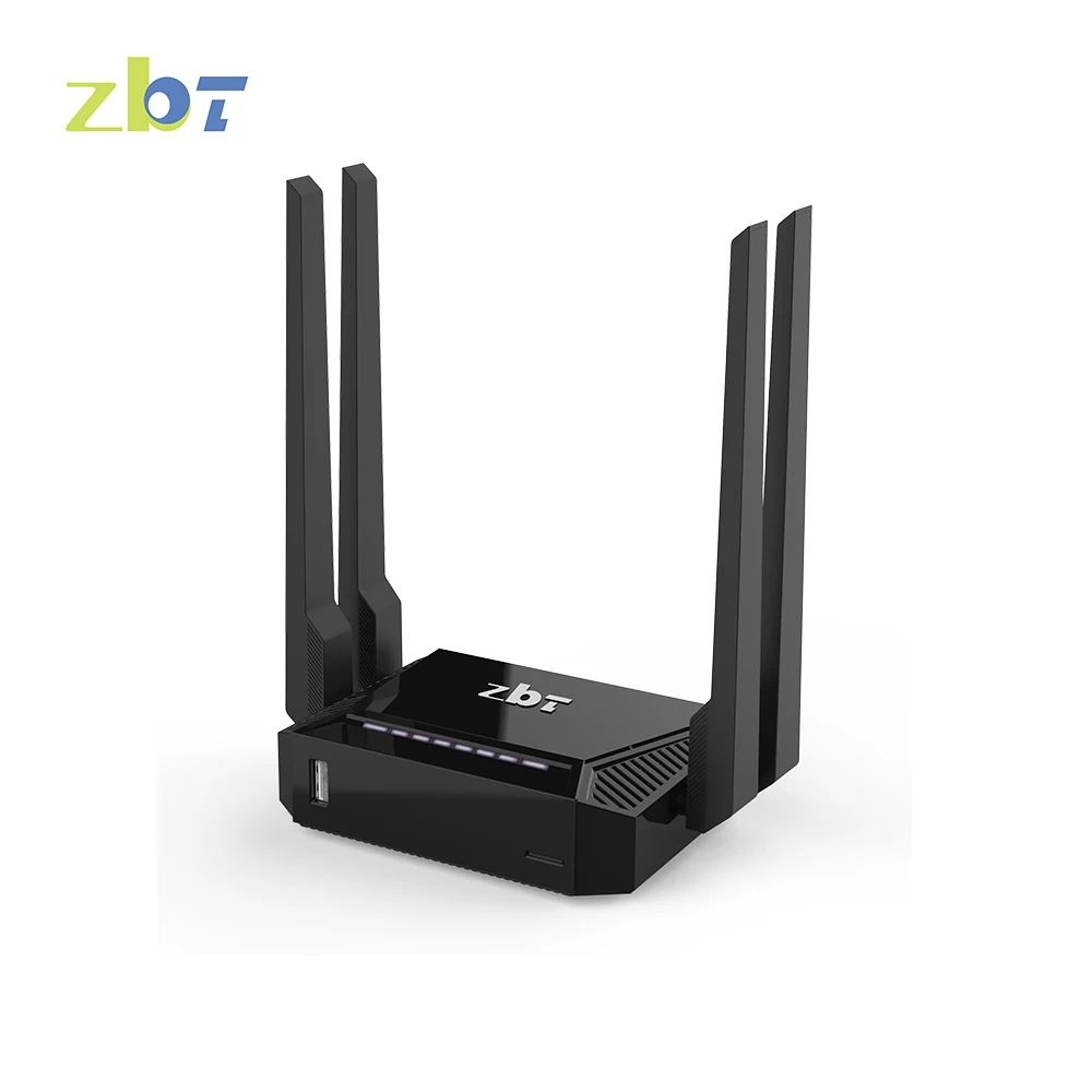 

ZBT 300 mbps wifi openwrt wireless indoor wi-fi router, White