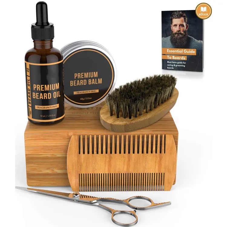 best beard comb and brush set