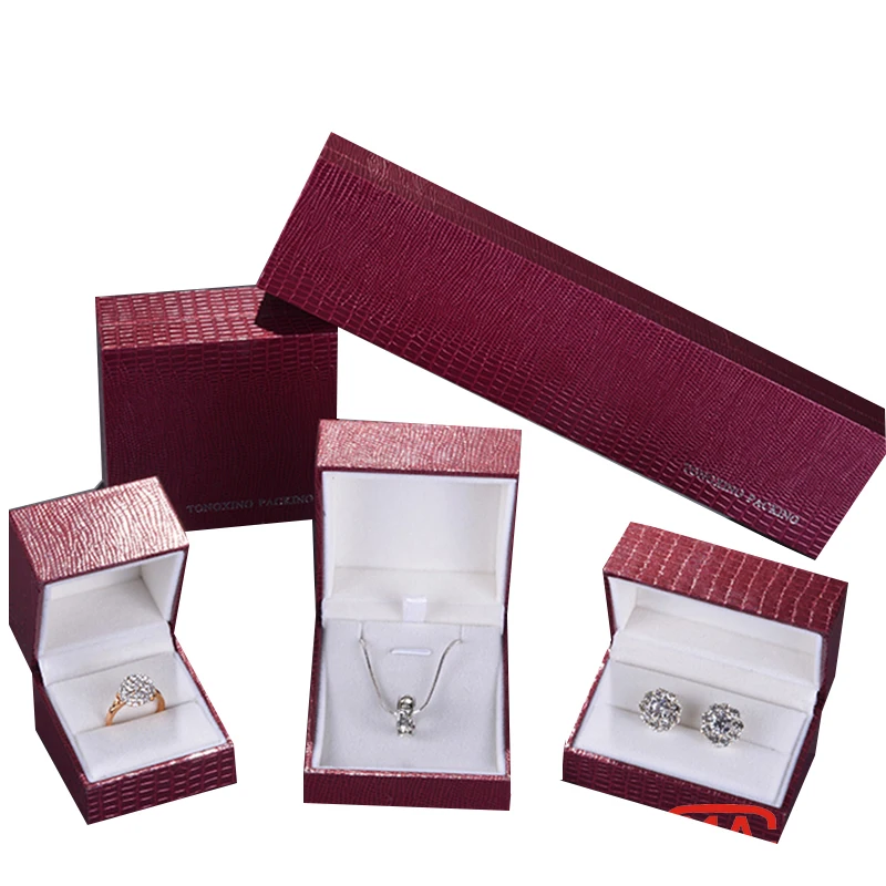 

Lower price flat pack black jewellery gift box high quality, Pantone