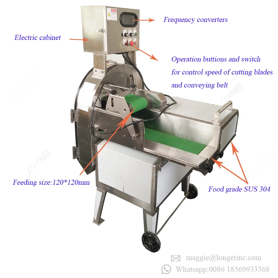 Electric Commercial Vegetable Cabbage Cutter/shredder/cutting Machine