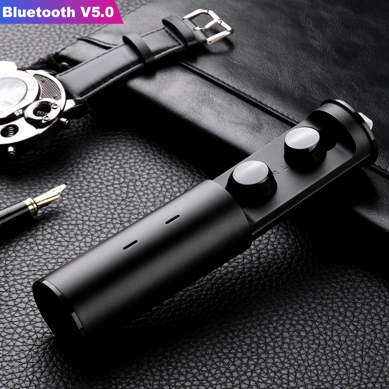 Wireless Bluetooth Earbuds Earphones Stereo Headphones Touch Control BT v5.0 with Charging Case Headset