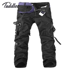 Taddlee Brand Europe font b Mens b font font b Fashion b font Multi Pocket Cargo