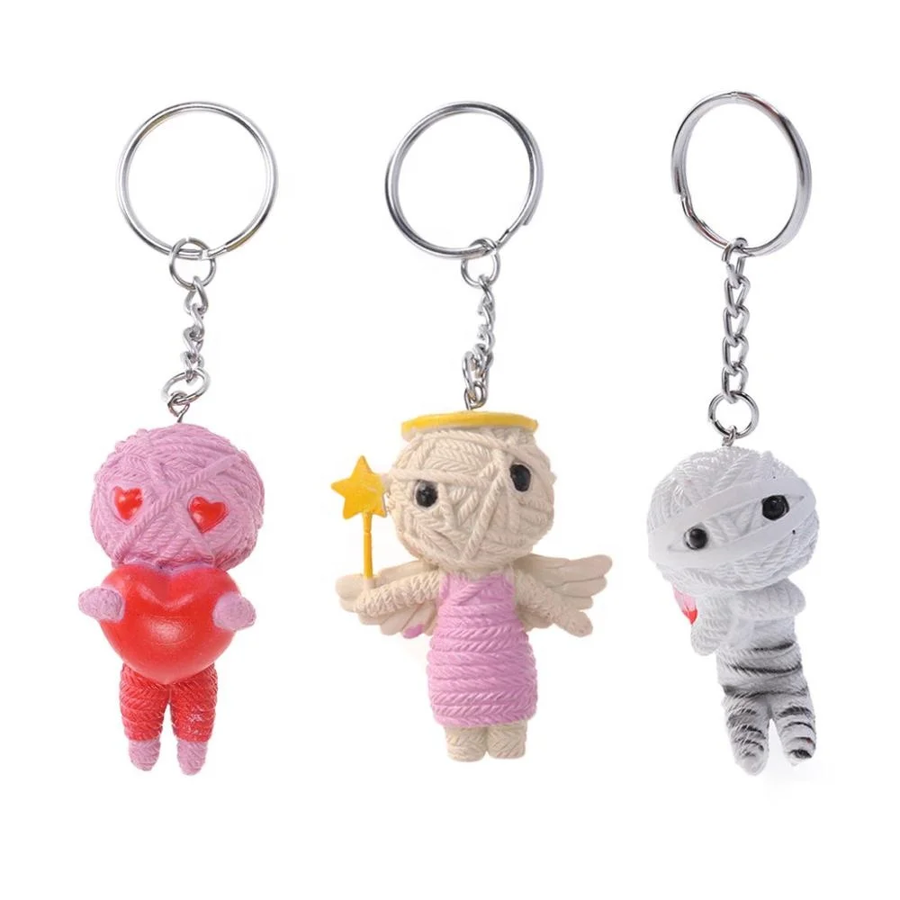 Creative String Doll Voodoo Keyrings Rubber Hanging Toysためkids Handbags Ca18 Buy キーホルダー ブードゥー人形キーホルダー 人形キーホルダー Product On Alibaba Com