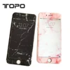 Wholesale marble 3D Full Covered Screen Tempered Film Tempered Glass for iPhone