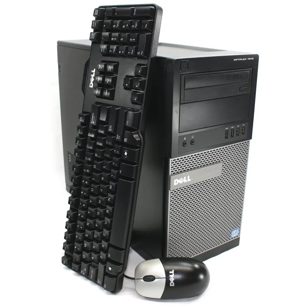 DELL OPTIPLEX 7010 Tower High Performance Business Desktop Computer, Intel Quad-Core i5-3550 3.3GHz, up to 3.7GHz, 8GB RAM, 500GB HDD, DVD, Windows 10 Pro 64 Bit (Certified Refurbished)
