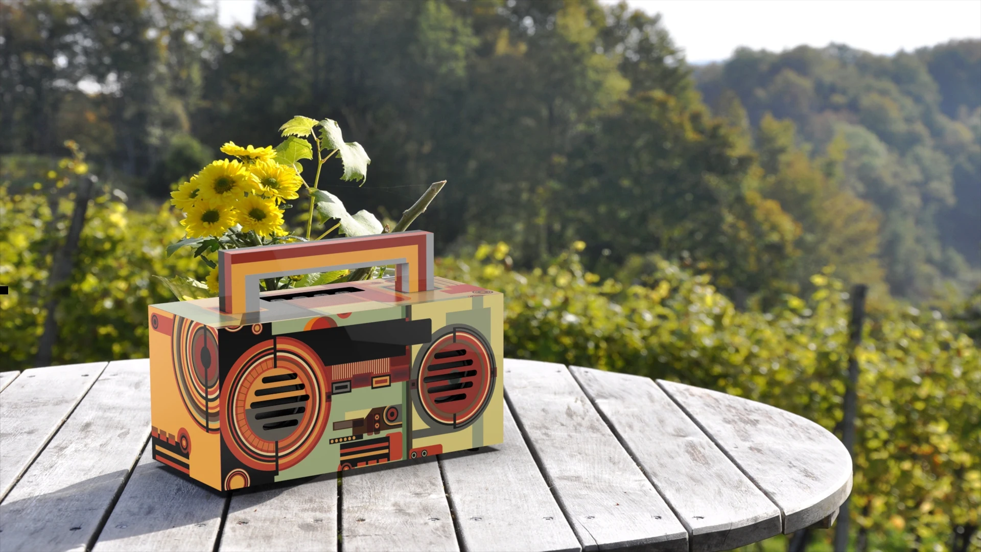 Private model patent portable mini Cardboard Paper Box Speaker - ANKUX.COM