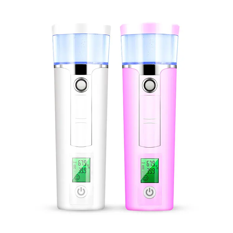

Nano Facial Mister As Girls Gifts Portable Mini Face Mist Handy Sprayer Atomization Skin Test Facial Steamer W-718C, White /oem