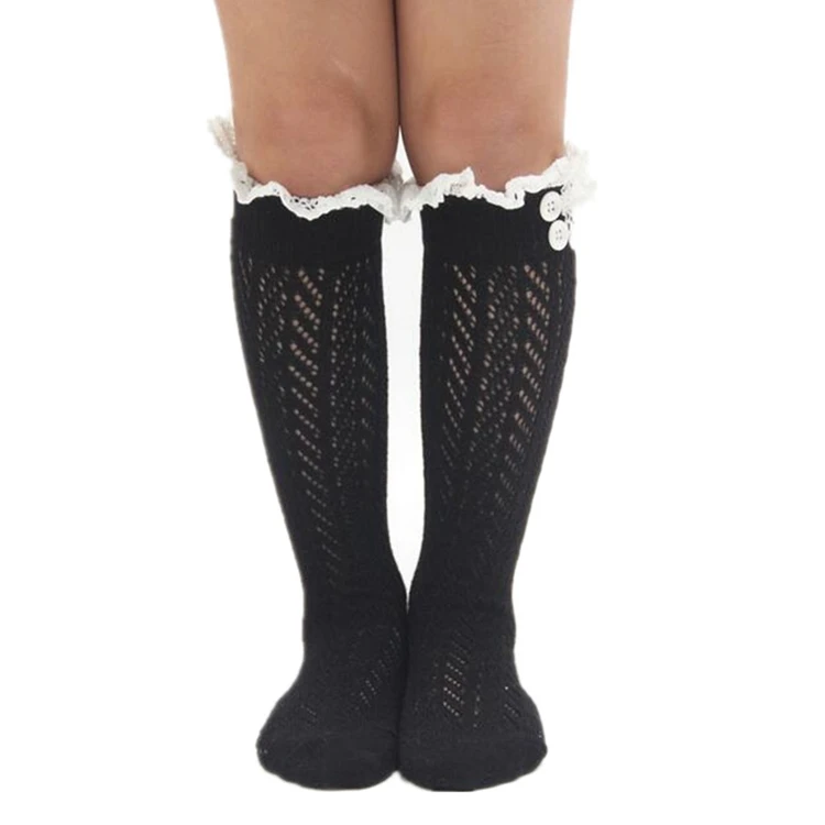 

High Leg Thick Autumn Winter Knit Crochet Hosiery Socks Leg Warmer Footless Knee Socks, As the pictures