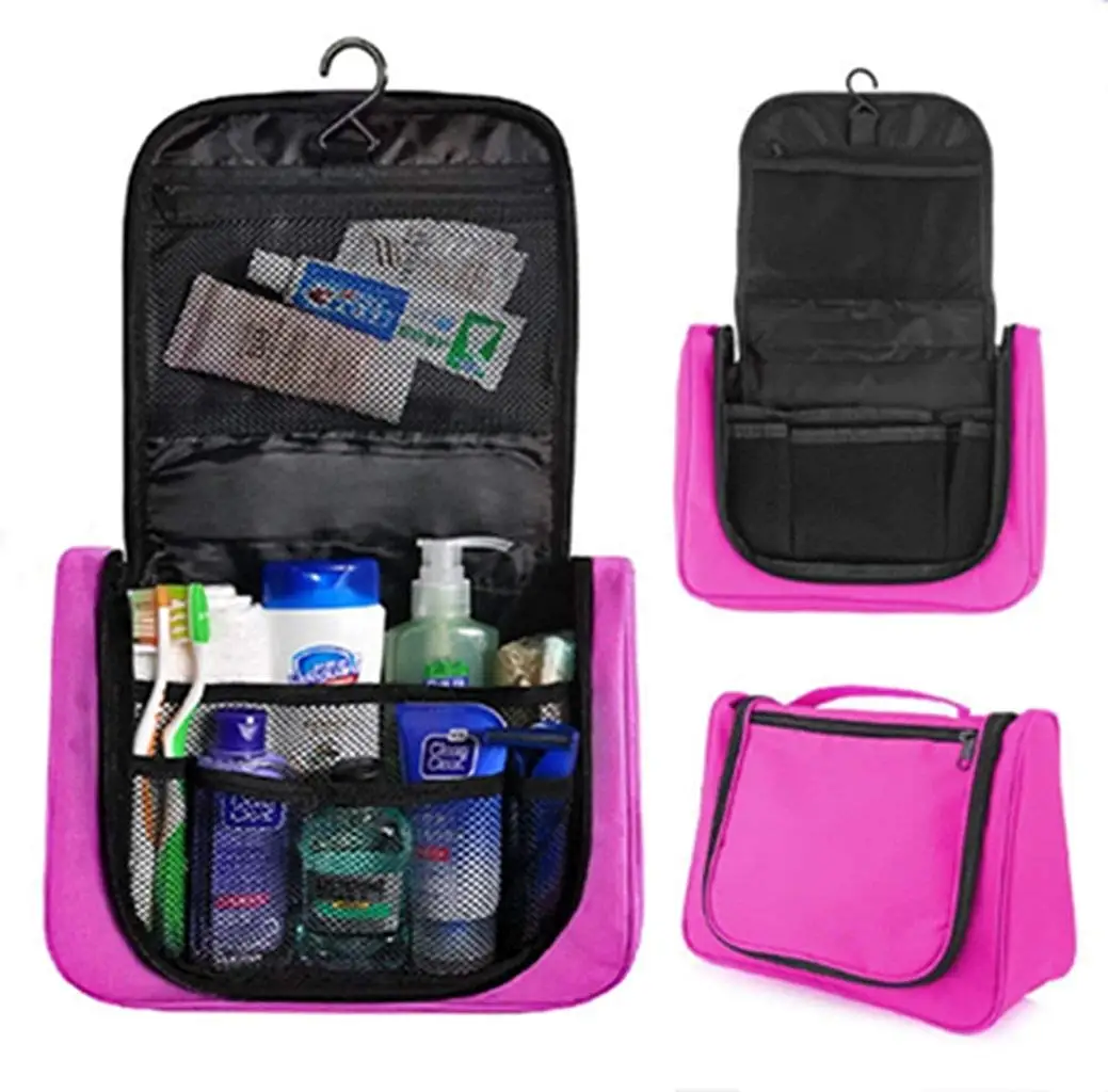 elegantstunning Waterproof Transparent Shoes Bag with Handle for Travel Storage Black