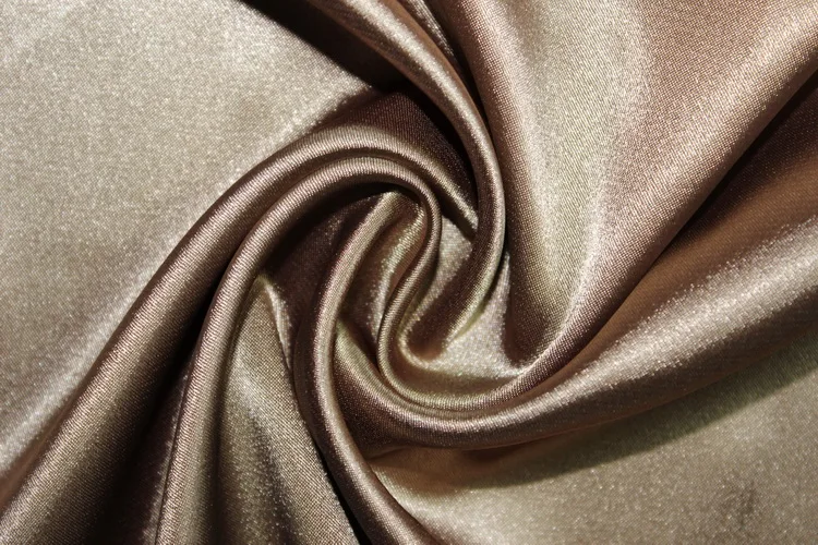聚酯光泽弹力缎面料 - buy polyester shiny stretch satin fabric