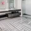 High quality Marble Polished Marmara White Stone Price for Toilet Floor