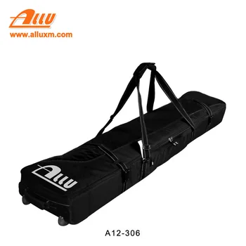 double ski bag with wheels