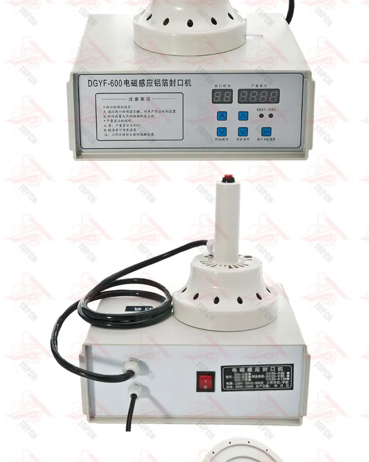 Induction Aluminum Foil Sealing Glass Jar Plastic