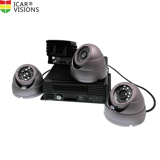 
ICARvisions OEM manufacturer 1080P 4G WiFi mobile DVR system H264 CMS free software without license 