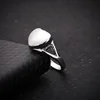 Size 7-10 Trendy Cremation Ash Rings Heart Shpaed Pet Memorial Finger Rings For Women Men Unisex Remember Love Forever Jewelry