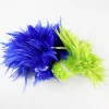 WIC cheap 2018 dyed color DIY rooster saddle feather strung