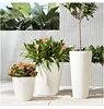 cheap planters large outdoor garden fiberglass pots