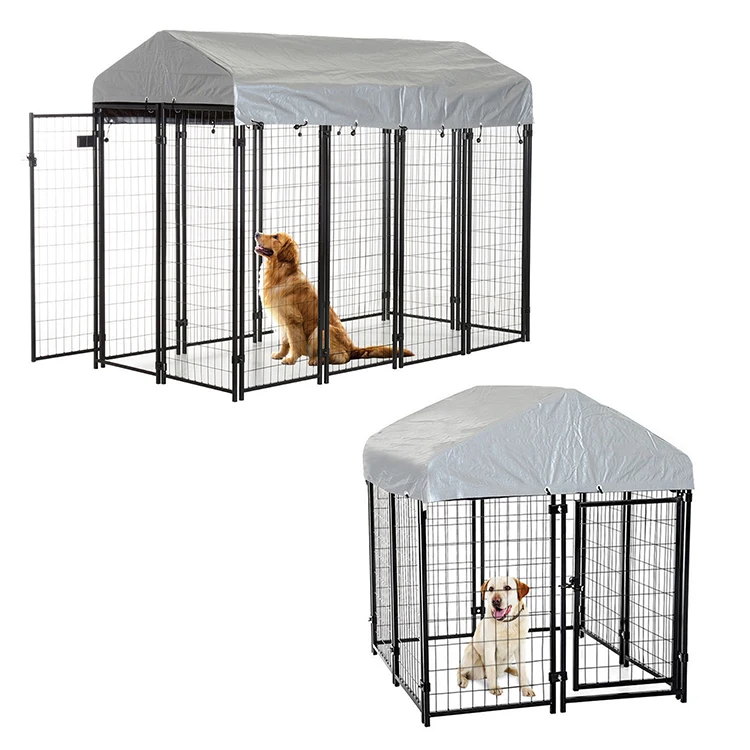 

Large Size Outside Heavy Duty Wire Mesh Metal Dog Playpen Dog Cage Kennel