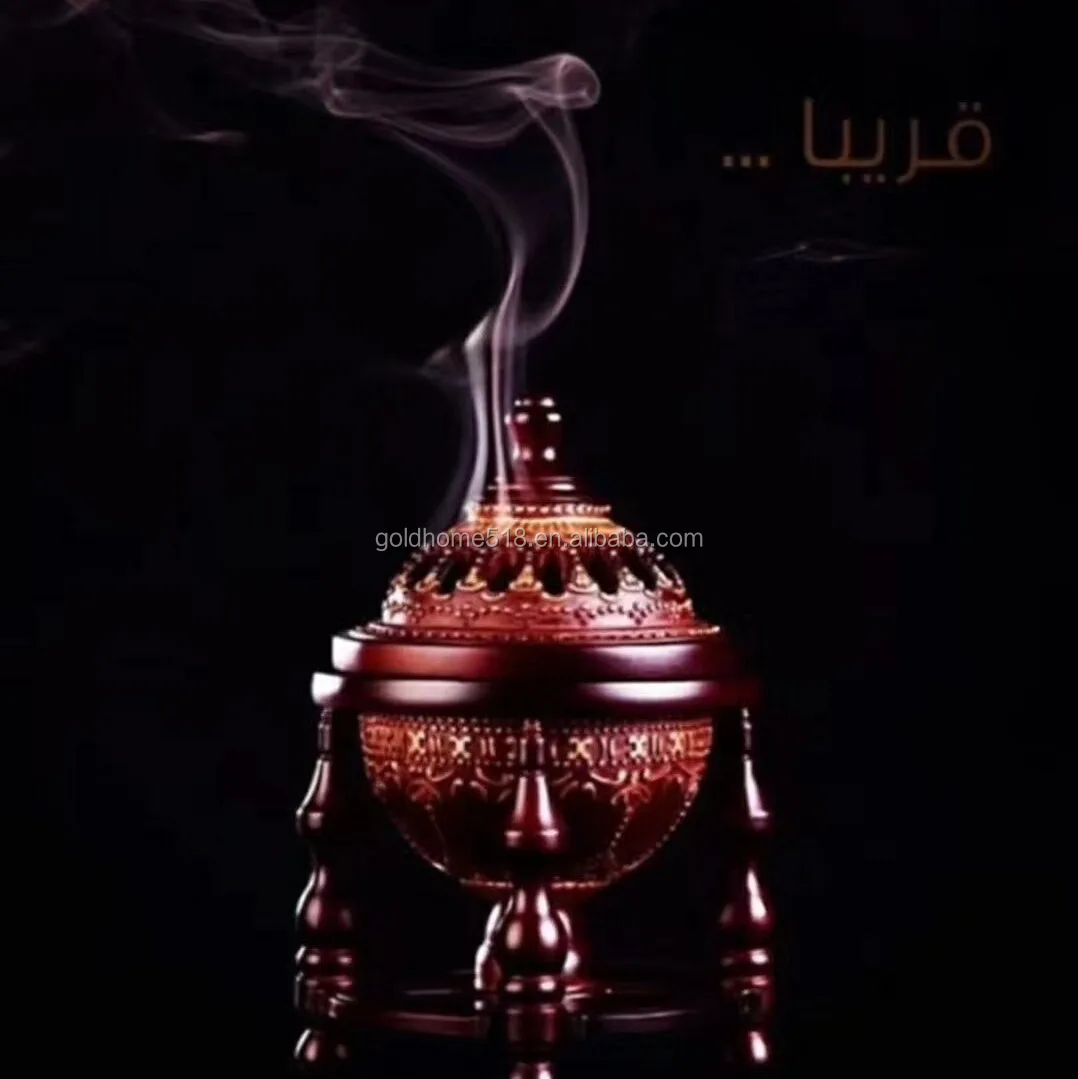 Hot Sale Arabic Ceramic Incense Burner Resin Middle East Bakhoor Burner ...