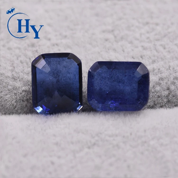 Lab Created Blue Sapphire Price Per Carat Crystal Glass Buy Sapphire