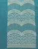 The attractive looking sequin and beaded lace fabric for bridal