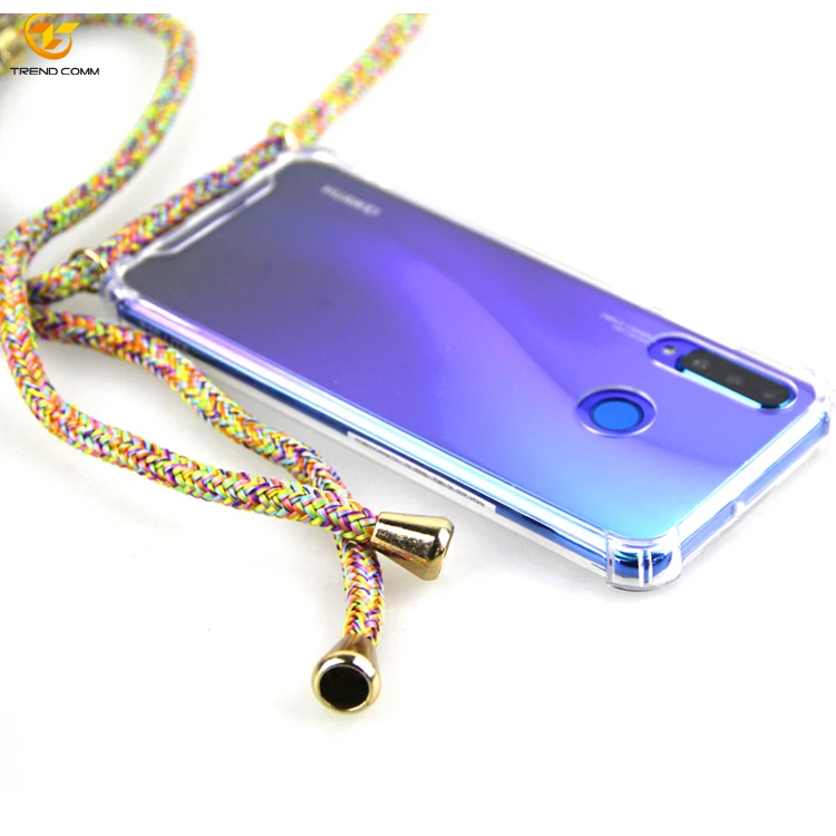 Custom TPU Case Crossbody Necklace New Arrivals For Huawei P30 Lite