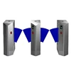 card reader access control system crowd barrier flap barrier