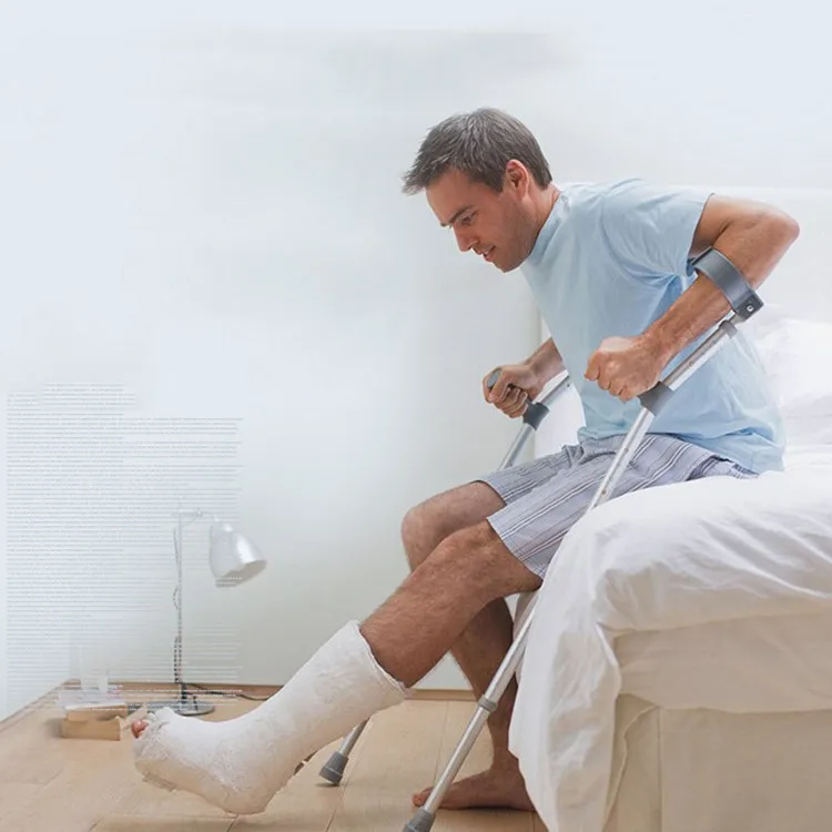 Medical Supplies Aluminum Alloy Adjustable Folding Medical Portable