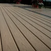 Wood Textured PVC Outdoor Plastic Composite Decking