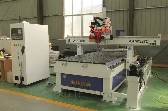 Jinan AccTek cnc router 1325 italy woodworking machine ,3D woodworking machine cnc router atc for sale