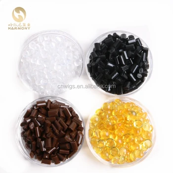 Harmony Black Brown Yellow White Keratin Hair Glue Grains Glue