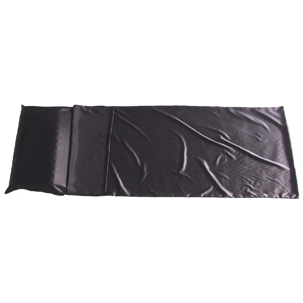 

travel cotton silk sleeping bag liner lightweight, Green, blue, coffee, black