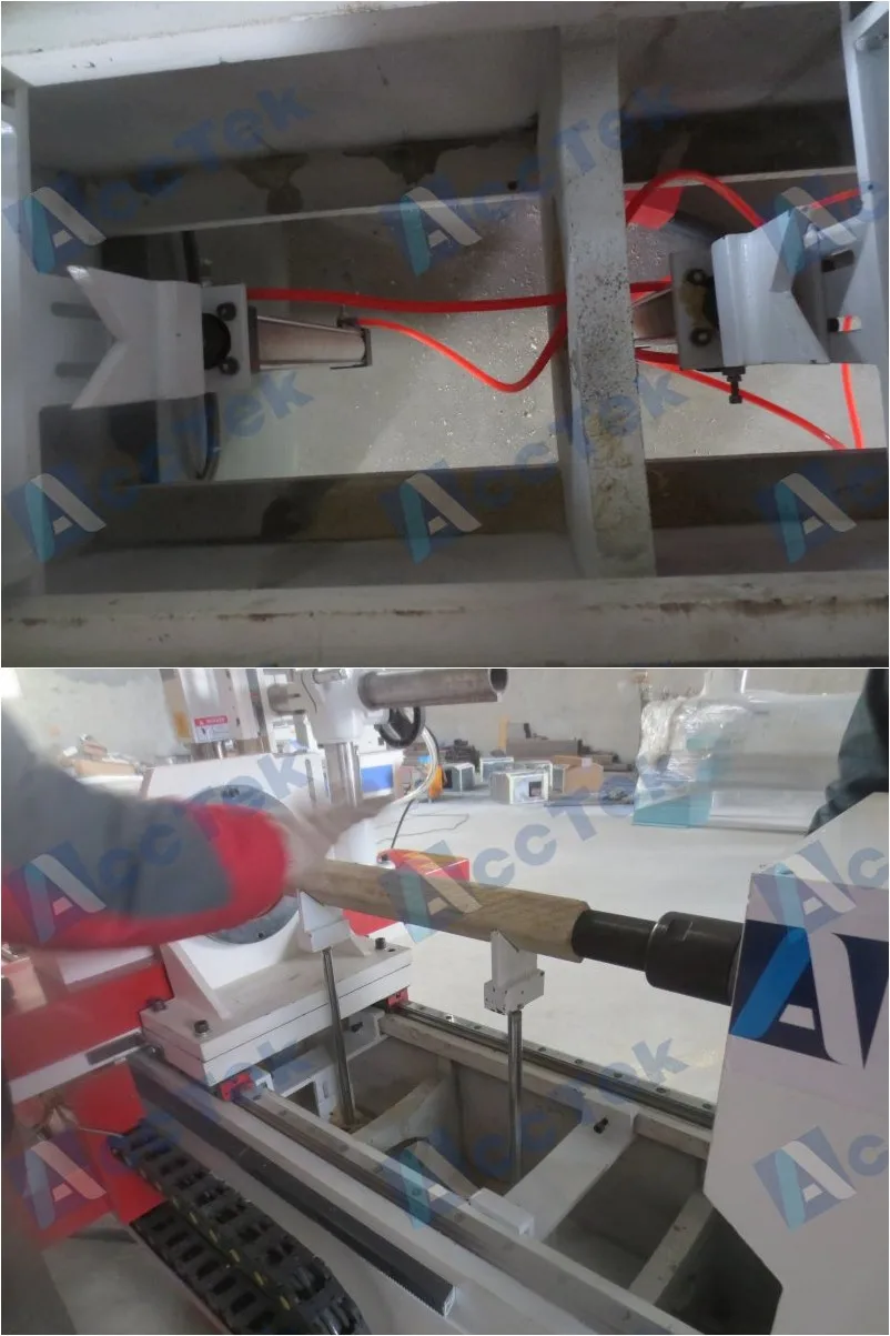 acctek cylinder /rotary cnc wood grinding machine