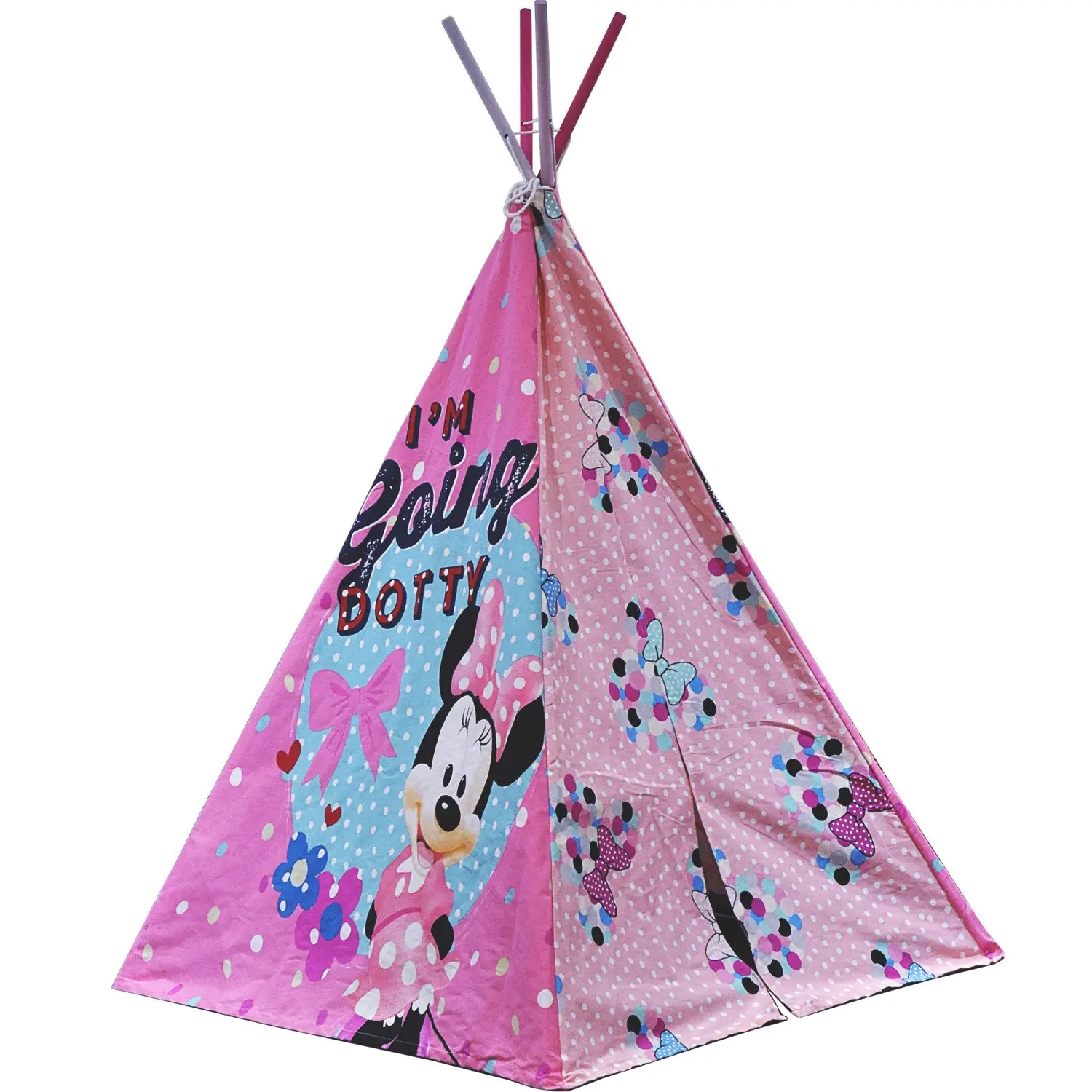 minnie mouse teepee play tent