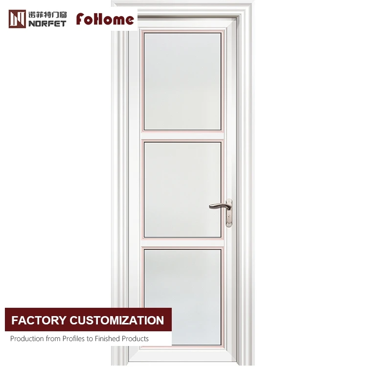 Home design aluminum alloy interior bathroom doors