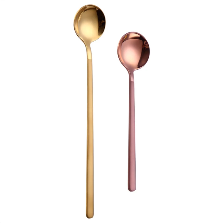 

High Grade Gift Stainless Steel Gold Spoon