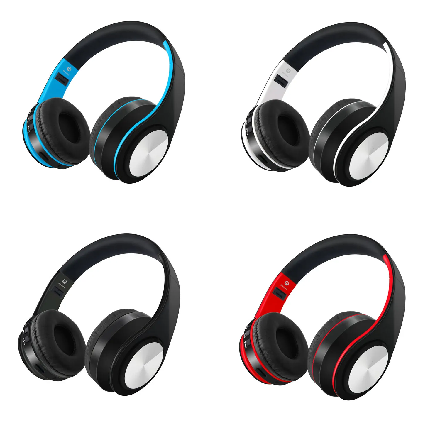 Wireless Headphones Over Ear,Foldable Hifi Super Bass Stereo Bluetooth