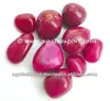 Ruby Dyed Agate Tumble Stones
