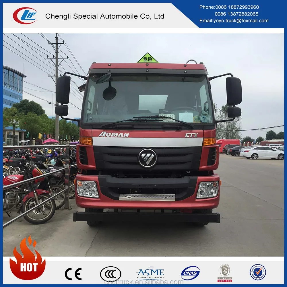 foton auman fuel tanker 4x2 6x4