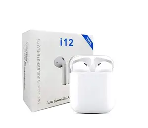 i12 TWS Wireless Bluetooth Earphones Charging Case