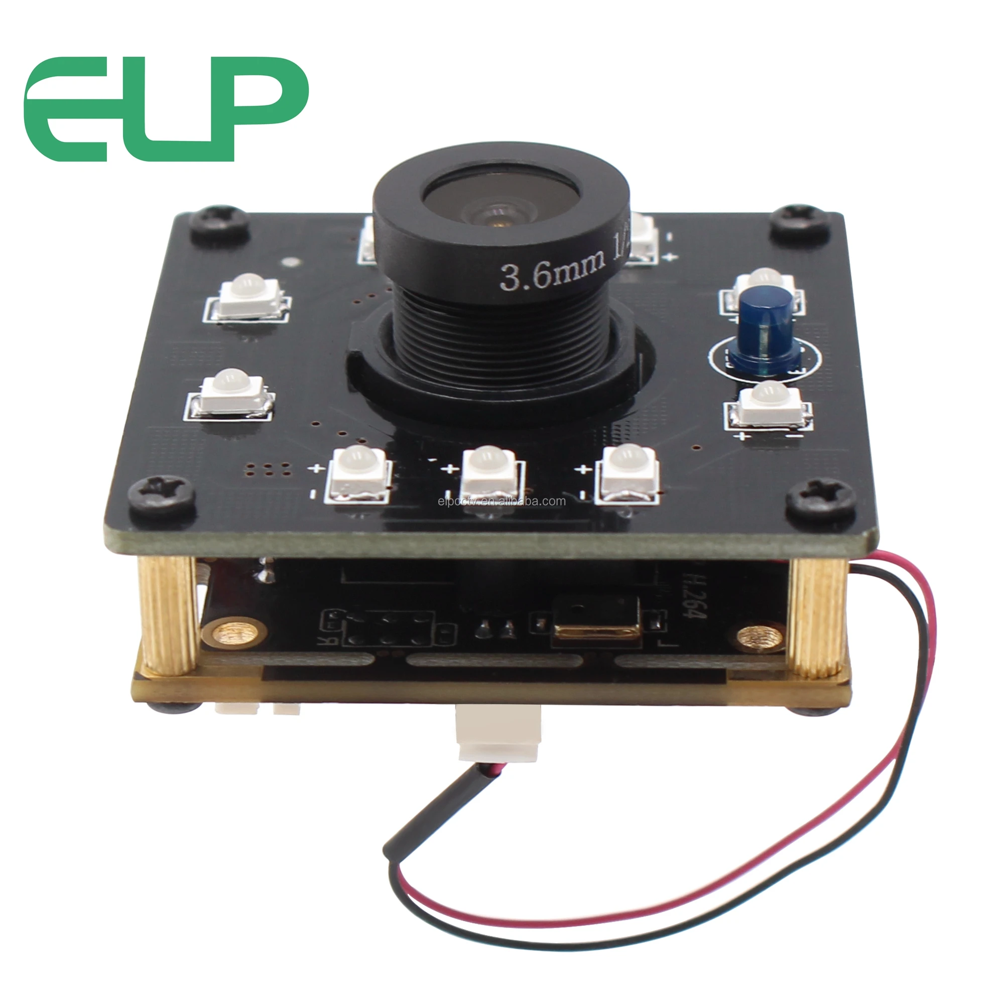 ELP FHD Night Vision Webcam Module With IR LED Support IR CUT 2MP ...
