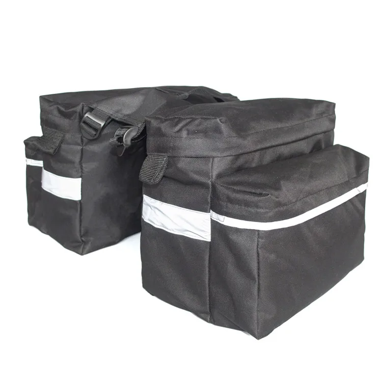 

Large Capacity Black Waterproof Motorcycle Bicycle Travel Frame Saddle Bag