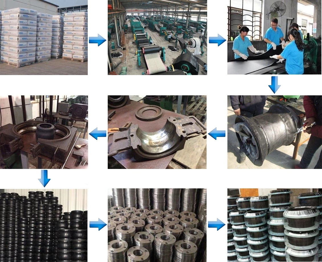 flexible flange connection rubber expansion joint epdm material joint