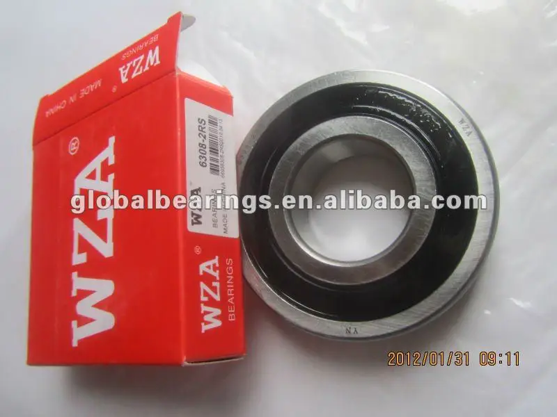 2012 WZA deep groove ball bearing 6308-2rs