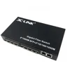 8 port SFP gigabit ethernet optical fiber switch with 2 1000M UTP