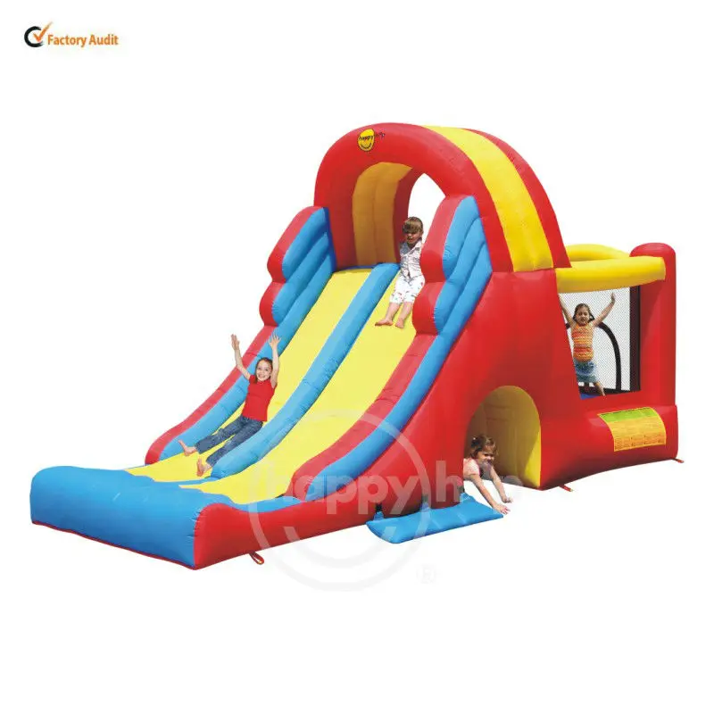 Gelukkig Hop Bouncers Slide Combos-9082N Springkasteel en Kids Slide