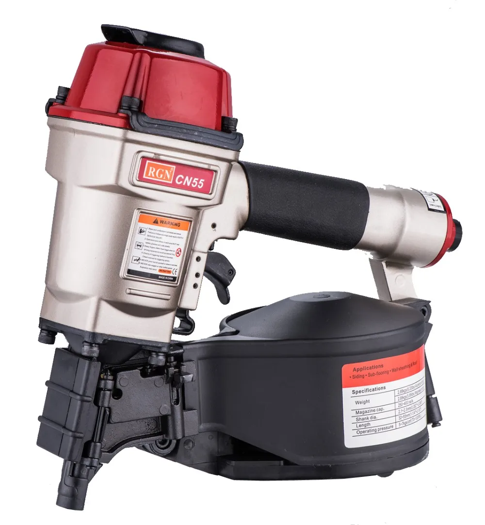 Rgn Air Nailer Gun Cn55 For Pallet With Siding Coil Nails Buy Air