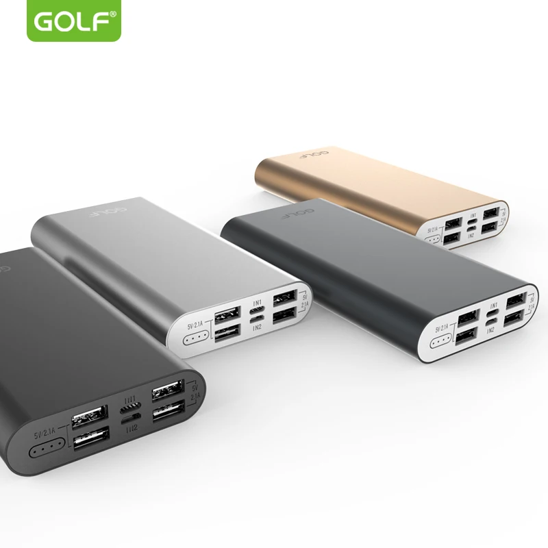 Universal Smart Portable Power Bank High Capacity 15000mah Metal Mobile